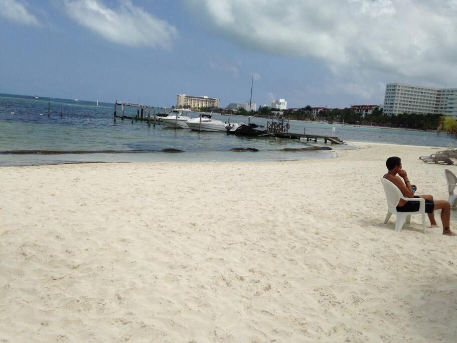 Amazing Ocean Front. 418 Apartment Cancun Exterior photo